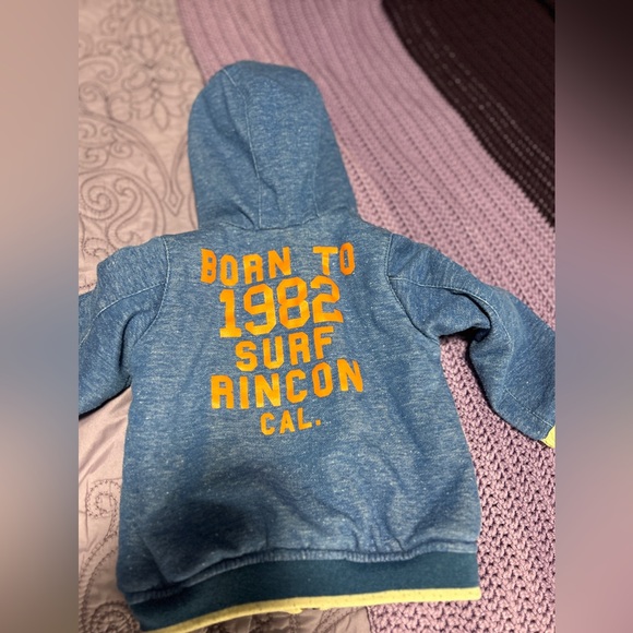 ZARA Baby Boy Toddler 3T Reversible Rain Jacket - Picture 1 of 8